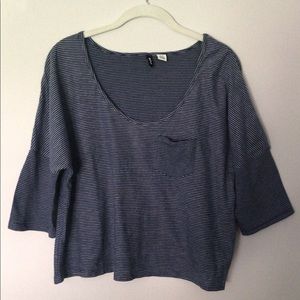 BDG Striped Box Crop